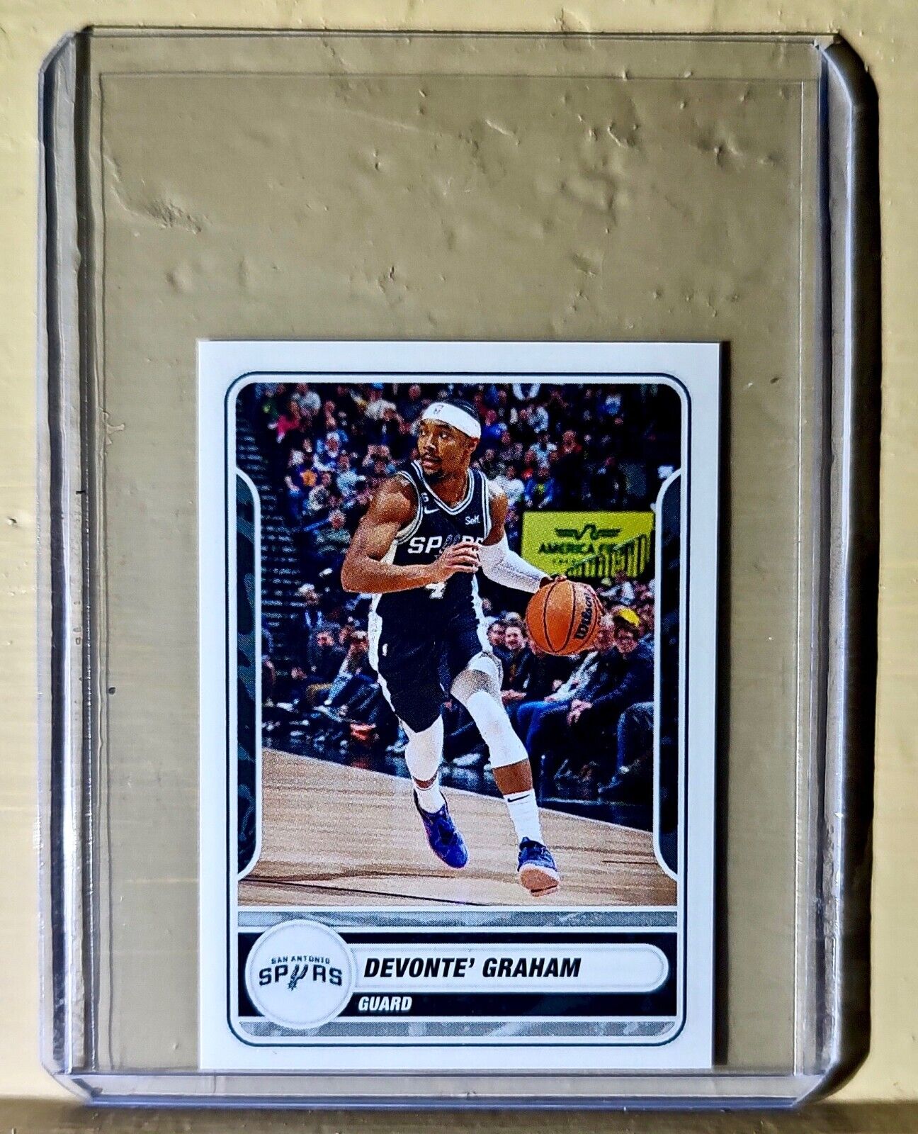 2023-24 Devonte' Graham Panini NBA Basketball #472 Sticker San Antonio Spurs