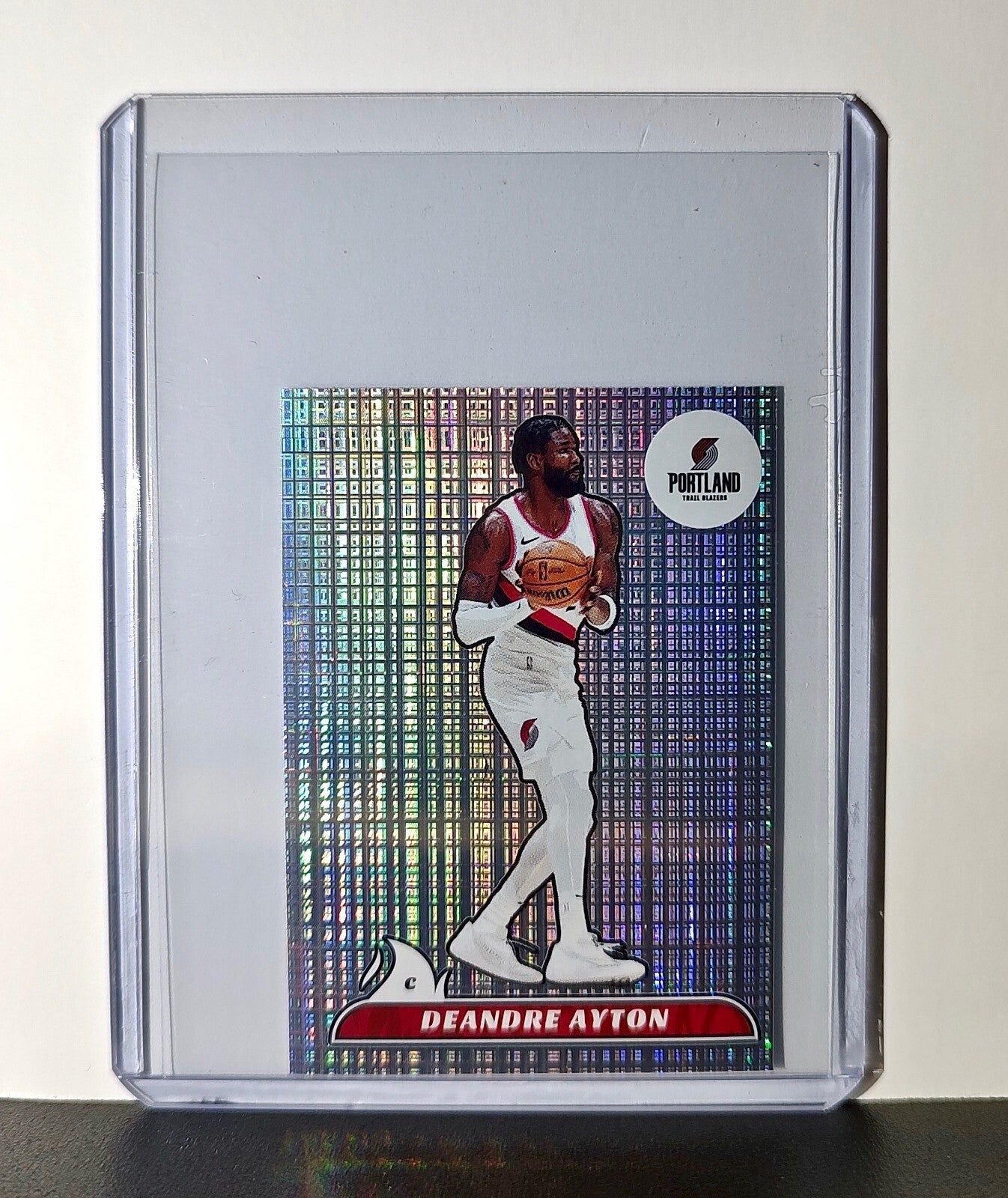 Deandre Ayton 2024-25 Panini NBA #449 Foil Sticker Card Portland Trail Blazers