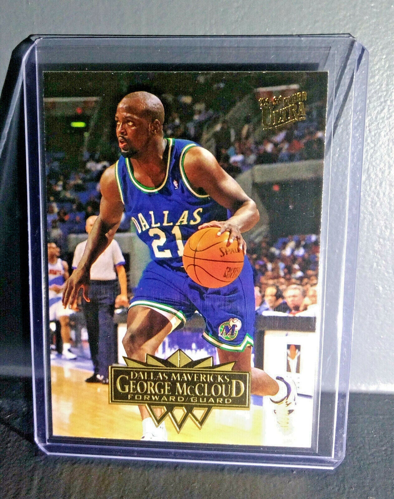 1995-96 George McCloud Fleer Ultra #41 Basketball Card