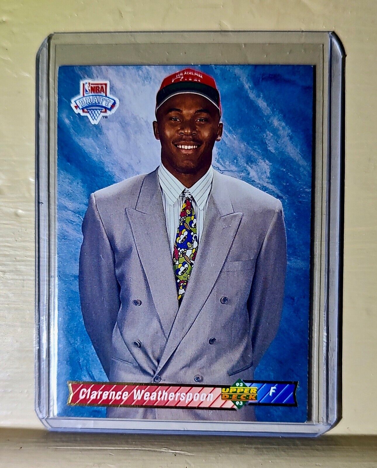 Clarence Weatherspoon 1992-93 Upper Deck NBA Draft #5 Basketball Card 76ers