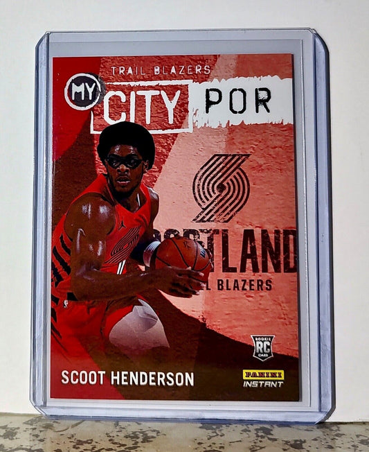 Scoot Henderson 2023-24 Panini NBA #24 MyCity Card Portland Trail Blazers 1/543