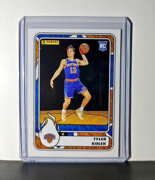 Tyler Kolek Rookie 2024-25 Panini NBA #80 Sticker Card New York Knicks