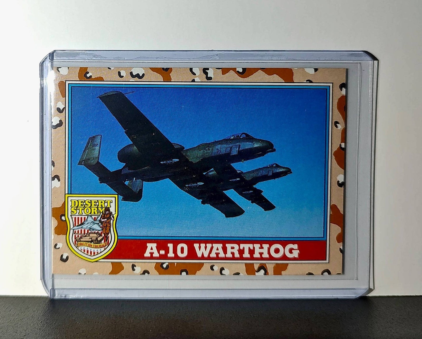 A-10 Warthog 1991 Topps Desert Storm #118 Card