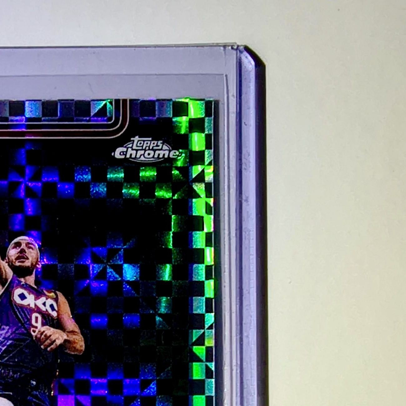 Alex Caruso 2025-26 NBA Topps Chrome Update X-Fractor #131 Card OKC Thunder