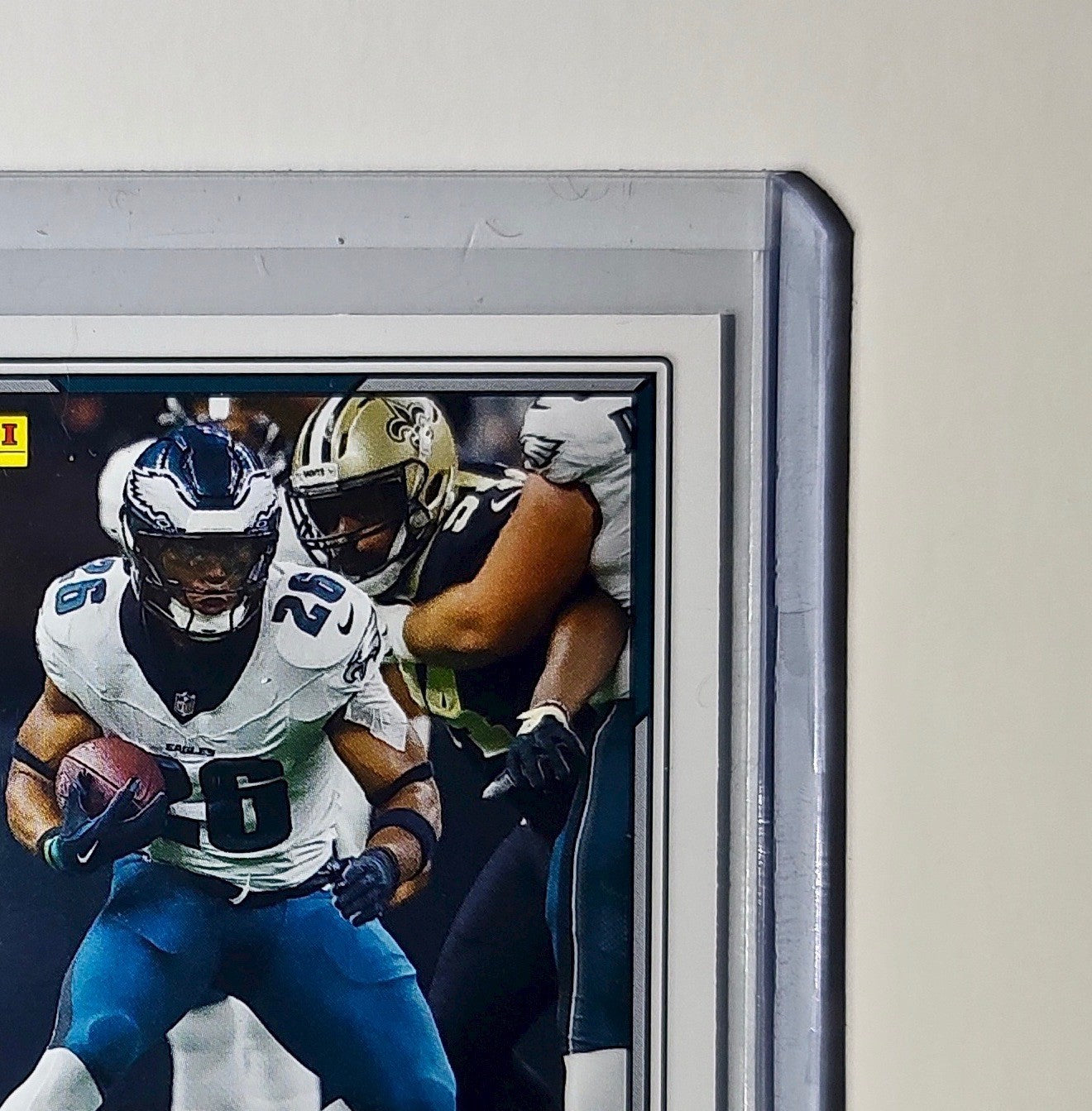 Saquon Barkley 2025 Panini NFL #14 Sticker Card Philadelphia Eagles