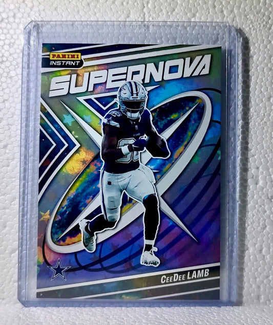 CeeDee Lamb 2023 Panini NFL #16 Supernova Football Card Dallas Cowboys 1/481