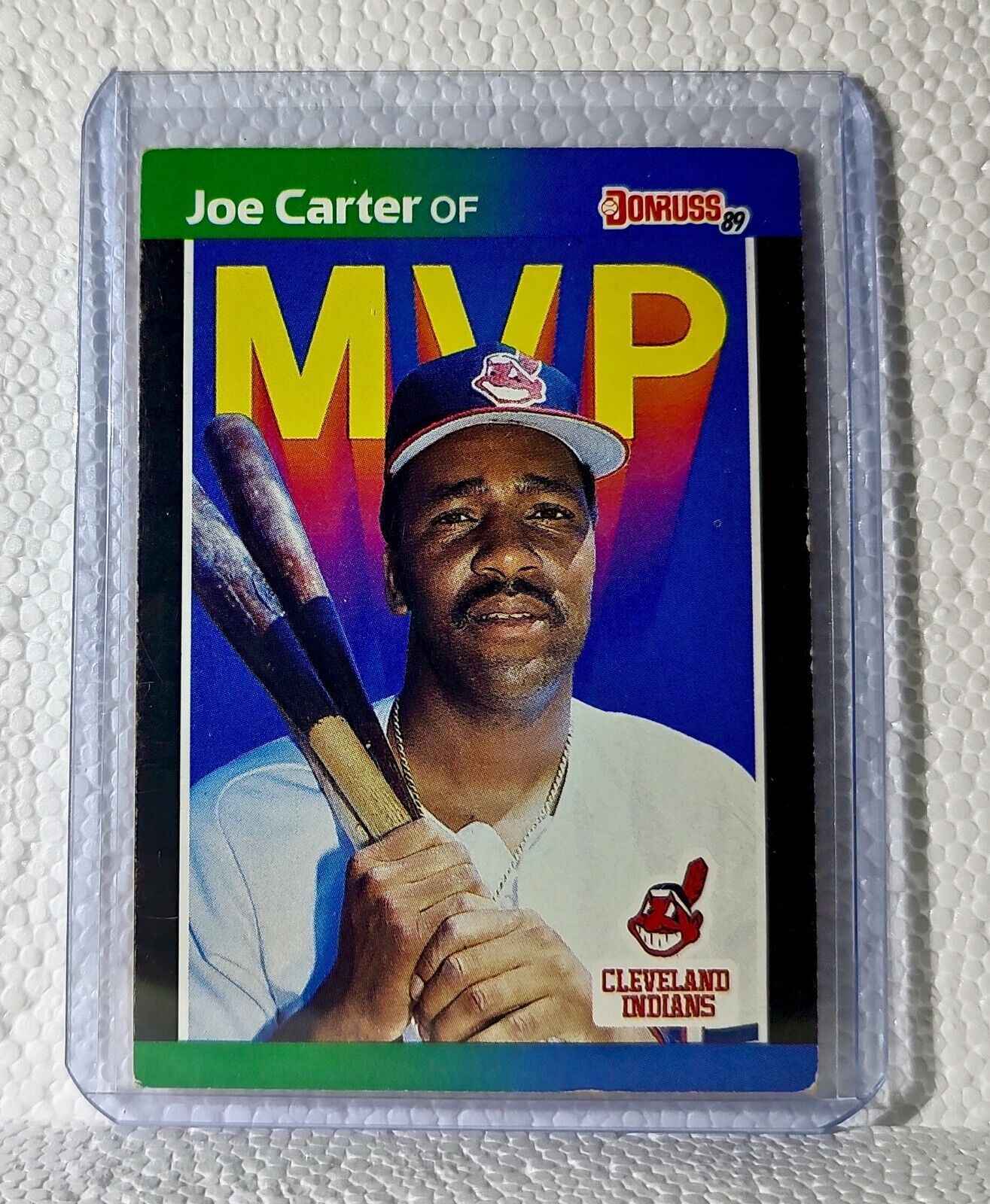 Joe Carter 1989 Donruss MLB #BC-3 Baseball Card Cleveland Indians