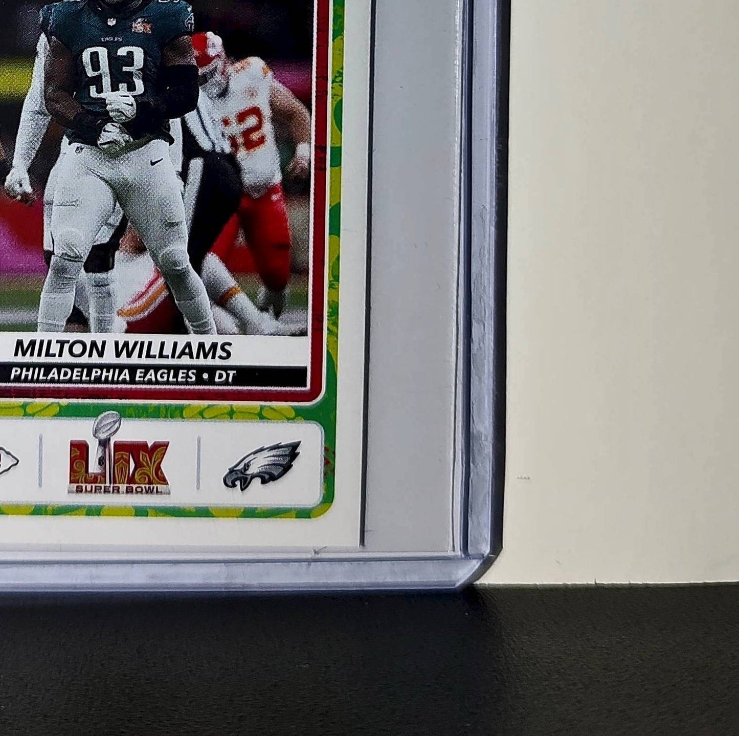 Milton Williams 2025 Panini NFL Super Bowl LIV #34 Sticker
