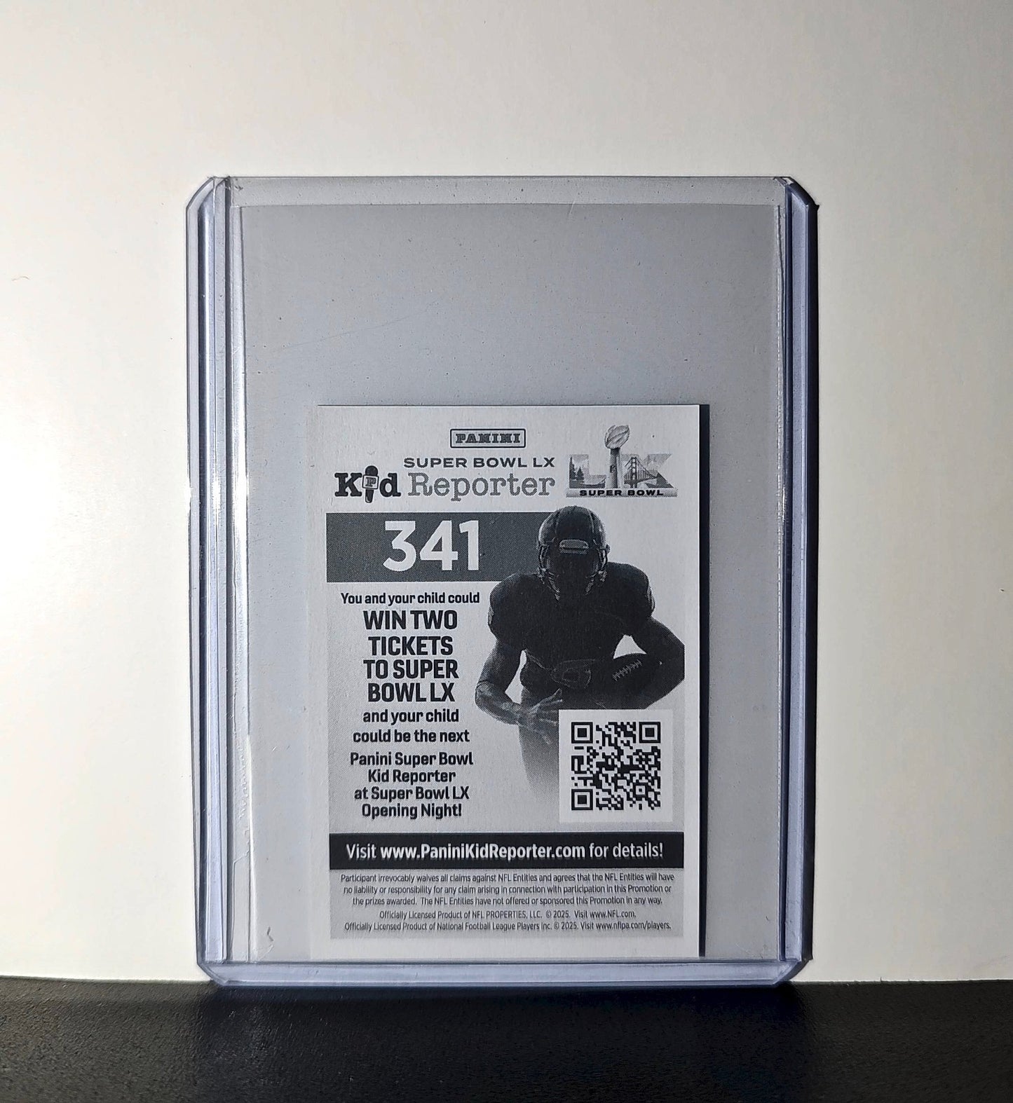 Saquon Barkley 2025 Panini NFL #341 Foil Sticker Eagles