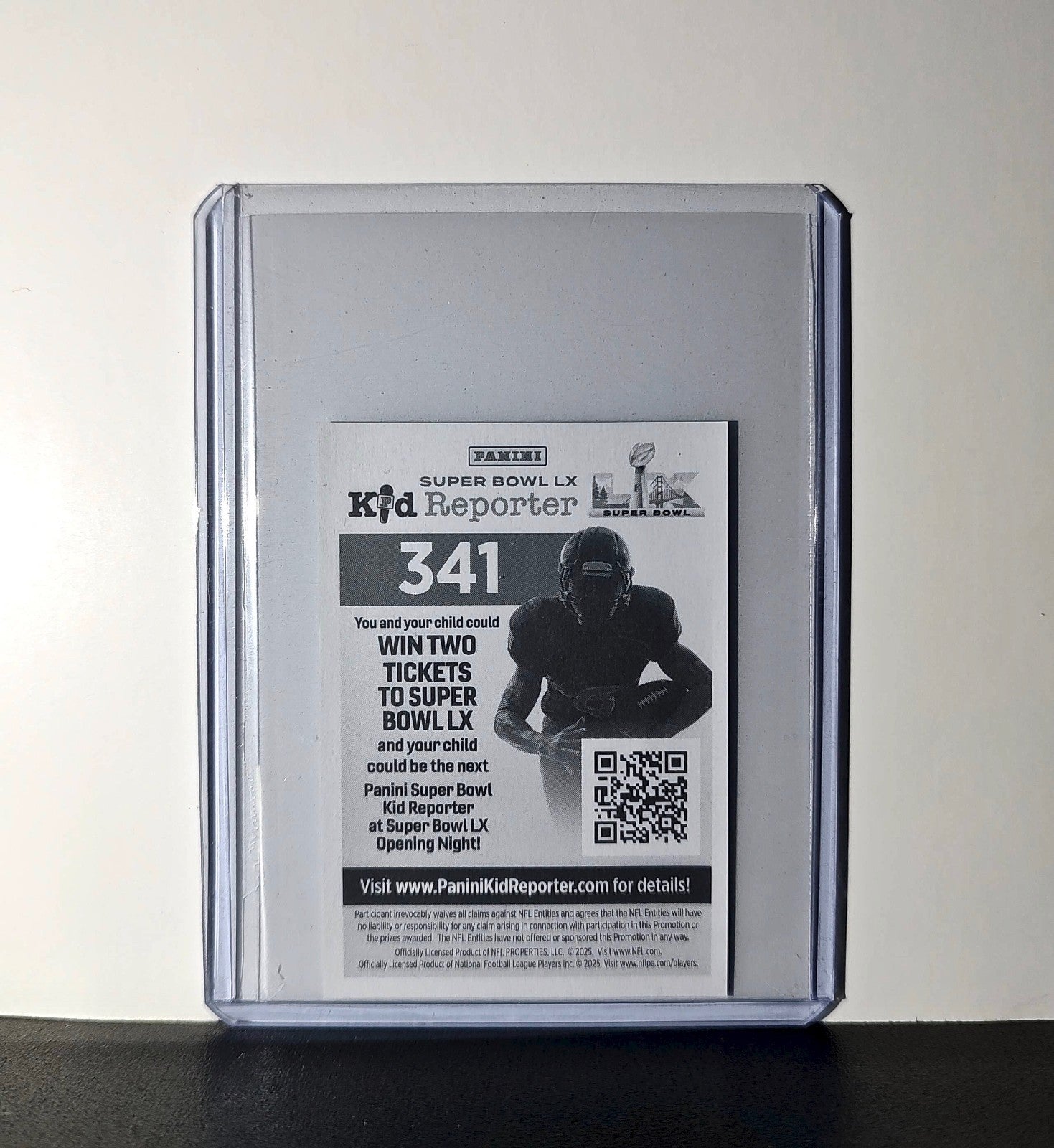 Saquon Barkley 2025 Panini NFL #341 Foil Sticker Eagles