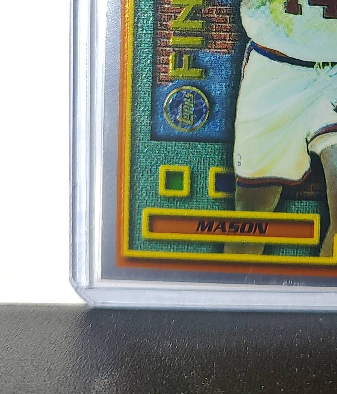 Anthony Mason 1995-96 Topps Finest NBA #M34 Mysterly Knicks