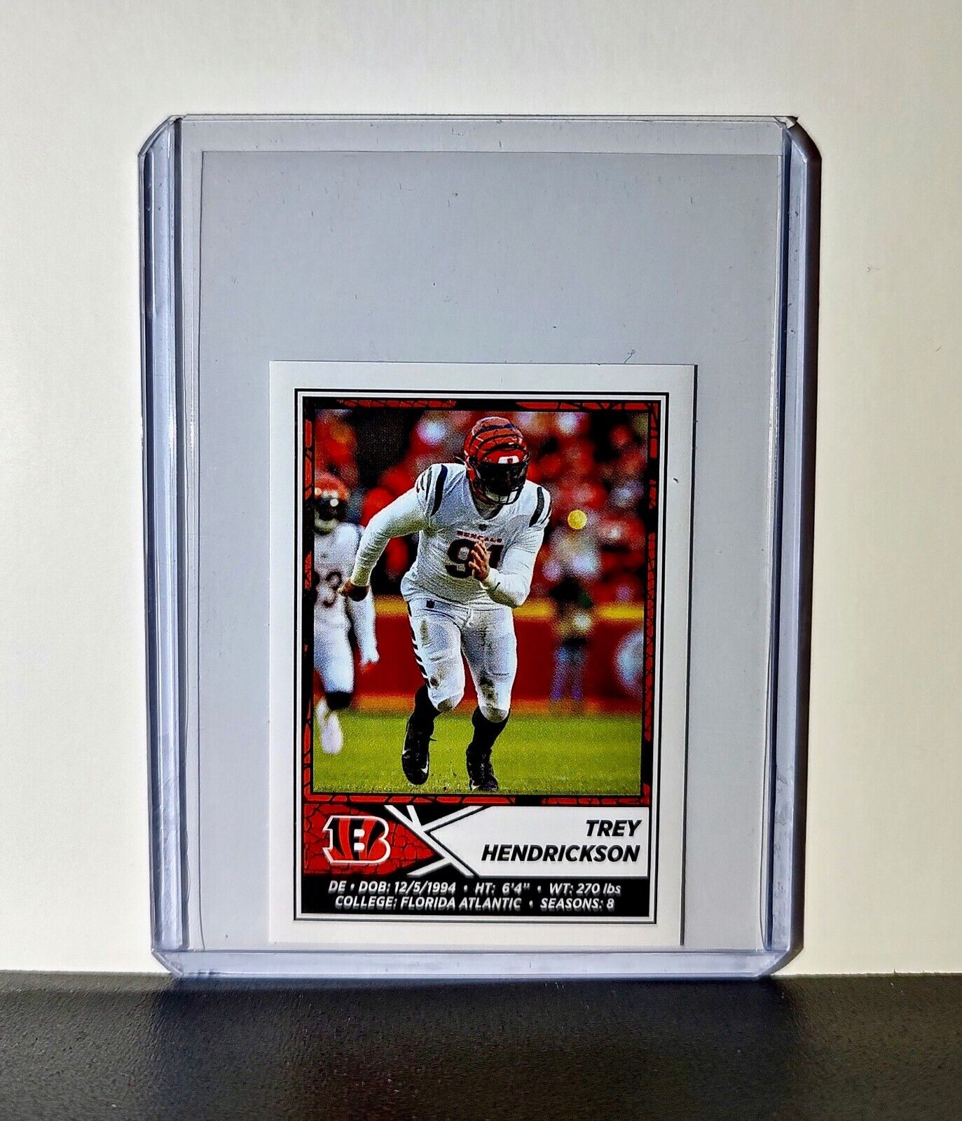 Trey Hendrickson 2024 Panini NFL Sticker #128 Cincinnati Bengals