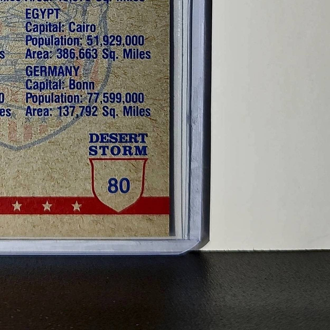 In Flight with A-7s 1991 Topps Desert Storm #80 Card