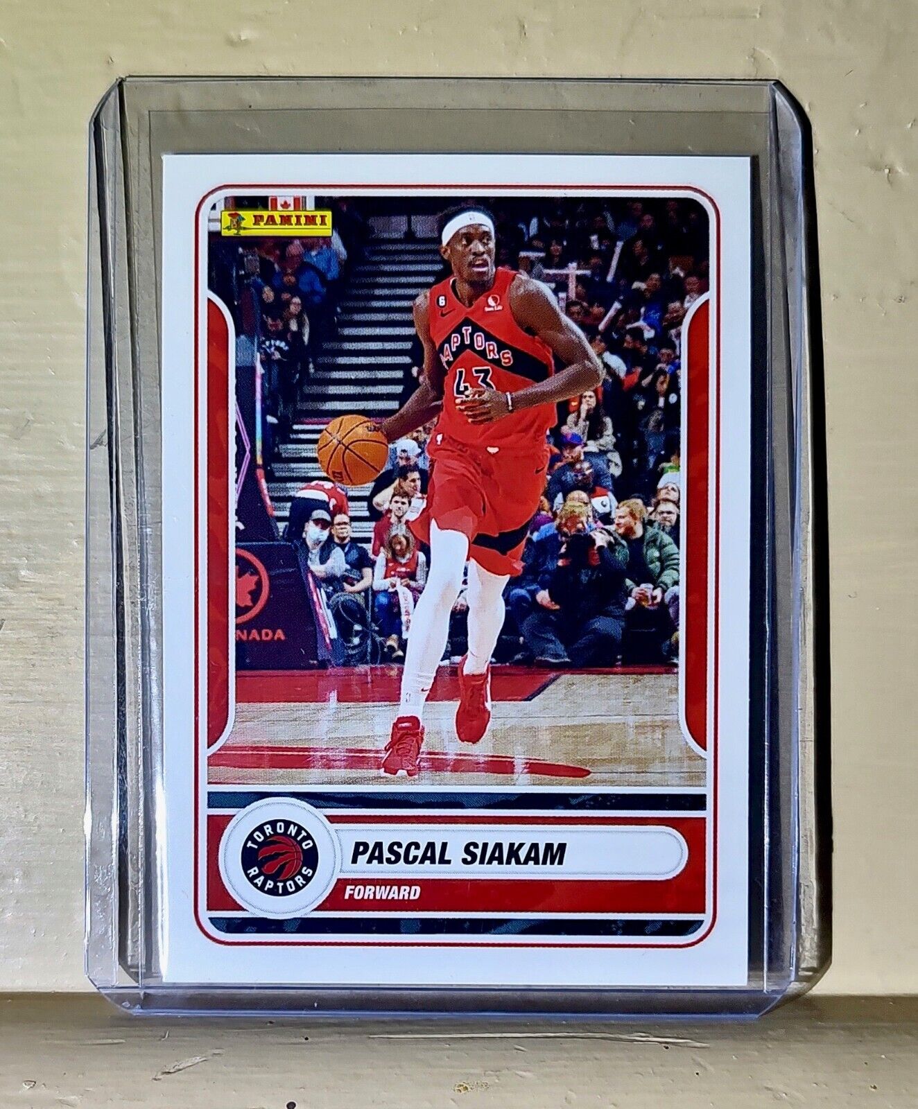 Pascal Siakam 2023-24 Panini NBA Basketball #19 Card Toronto Raptors