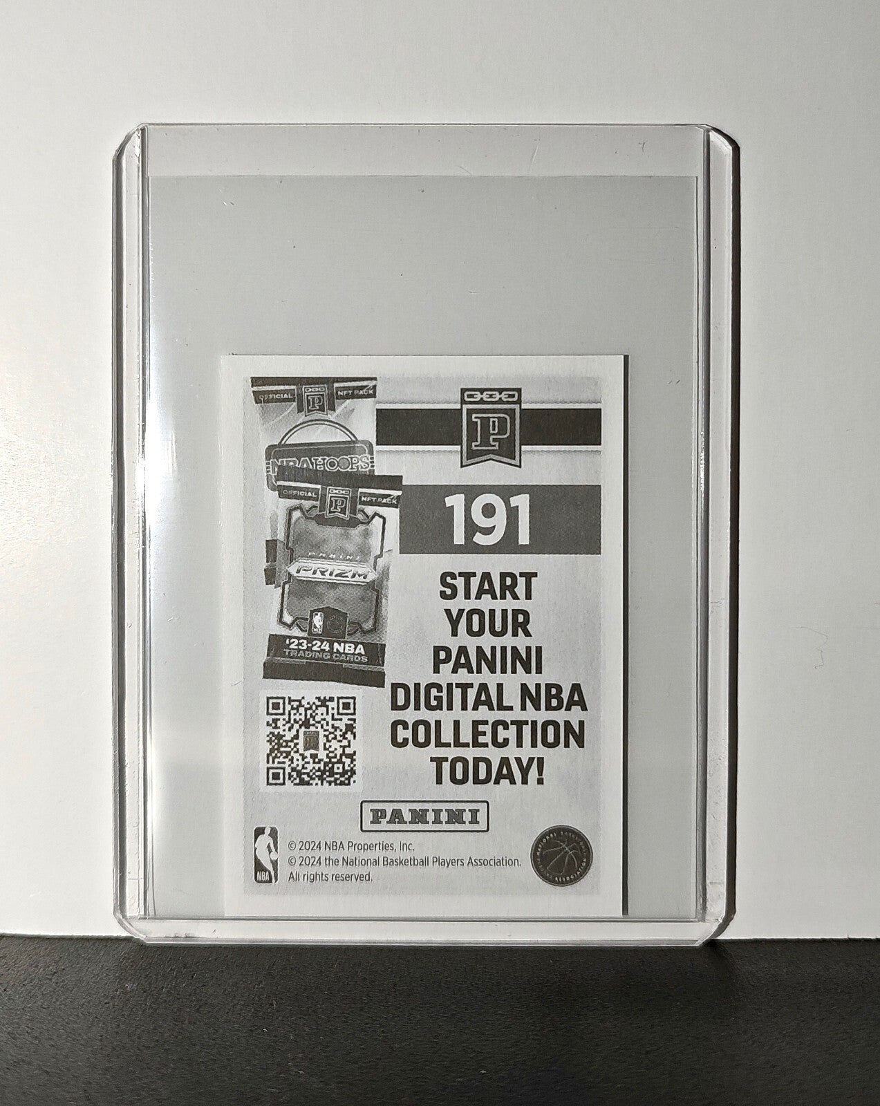 Myles Turner 2024-25 Panini NBA #191 Sticker Card Indiana Pacers