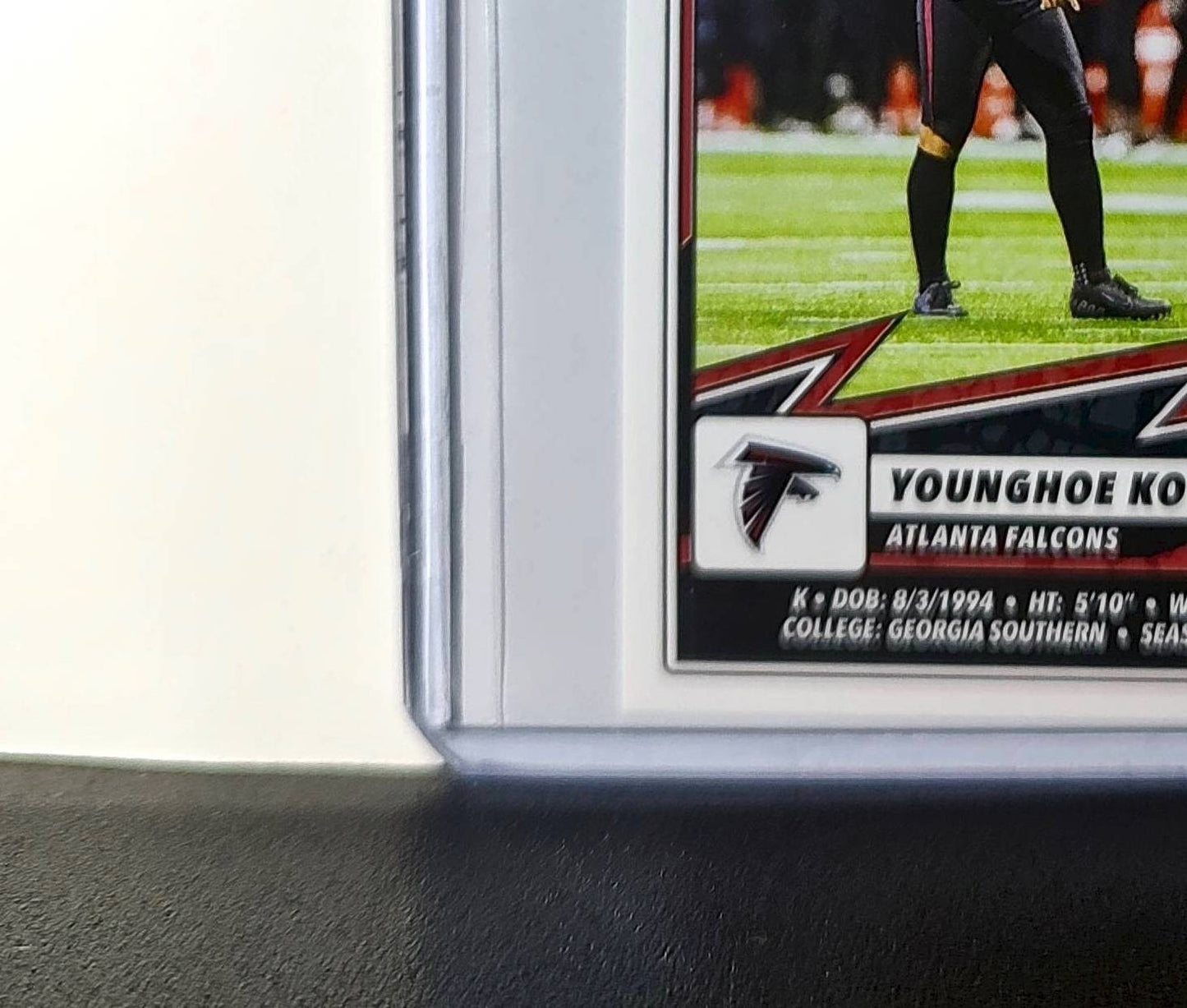 Younghoe Koo 2025 Panini NFL #436 Sticker Atlanta Falcons