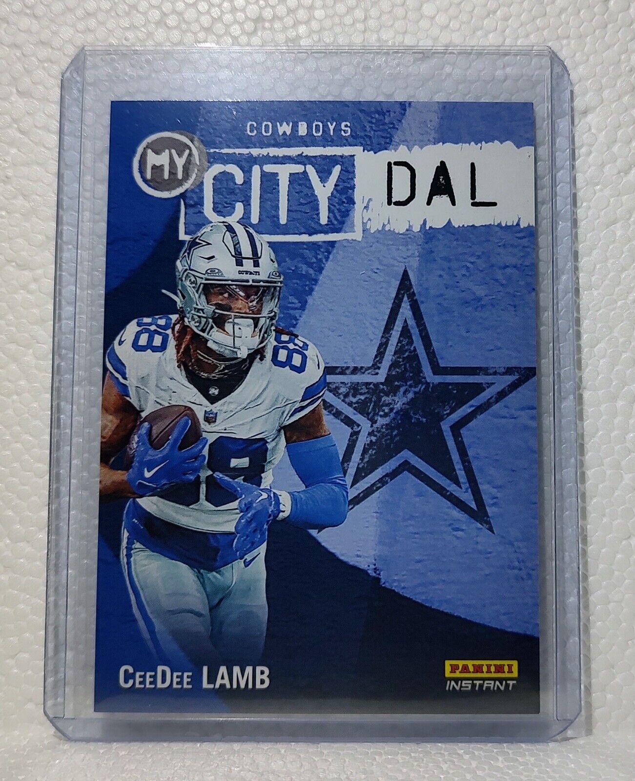 CeeDee Lamb 2023 Panini NFL #17 My City Football Card Cowboys 1/344