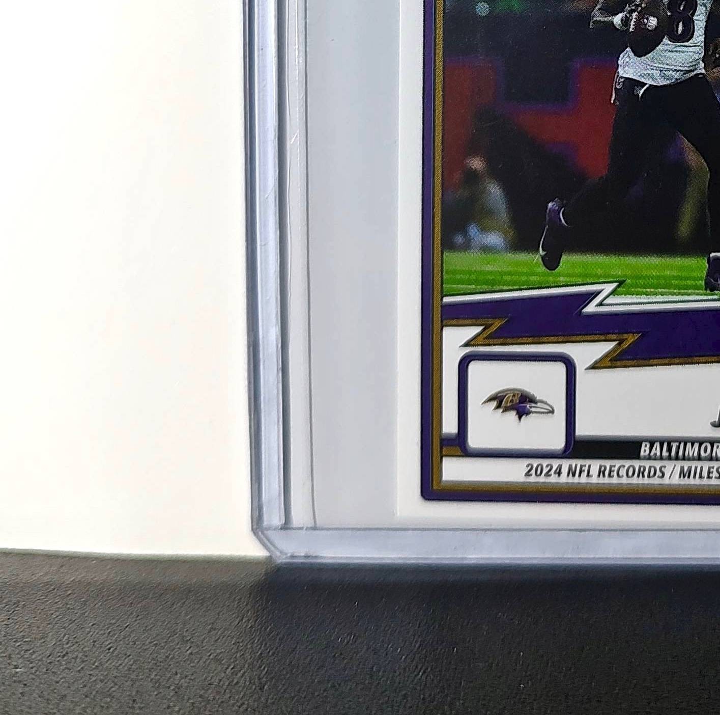 Lamar Jackson 2025 Panini NFL #26 Record/Milestone Sticker