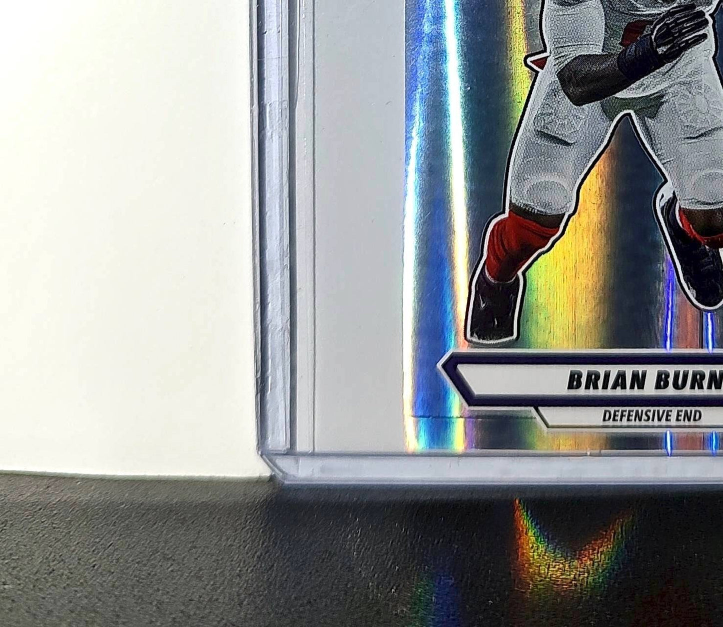 Brian Burns 2025 Panini NFL #325 Foil Sticker New York Giants