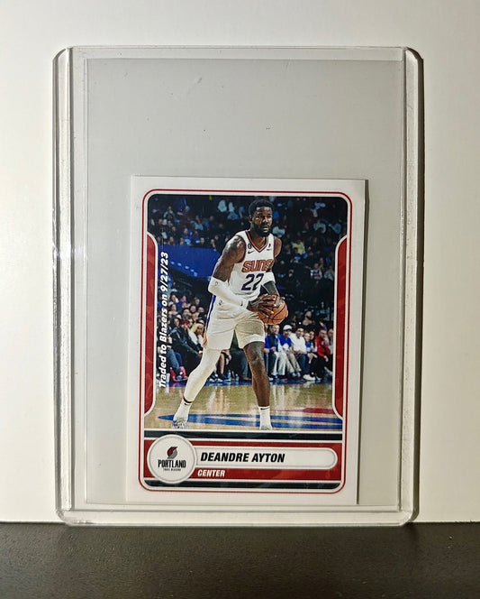 Deandre Ayton 2023-24 Panini NBA #446 Sticker Portland Trail Blazers
