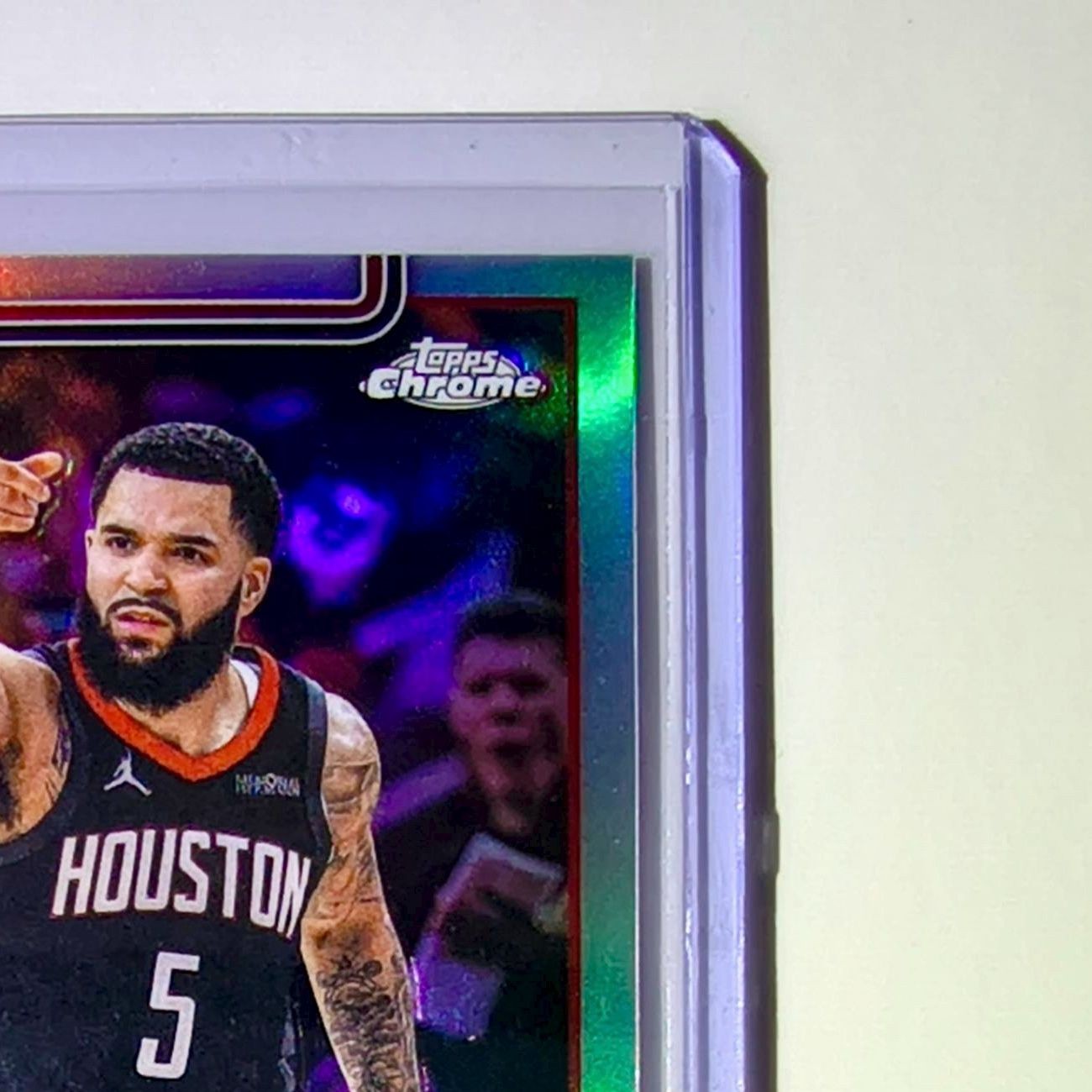 Fred VanVleet 2025-26 NBA Topps Chrome Update Refractor #61 Card Houston Rockets