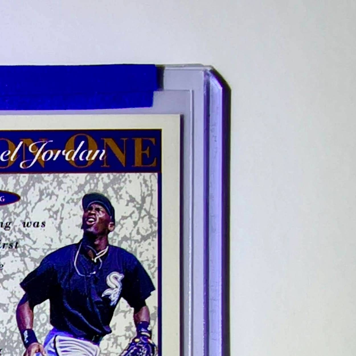 Michael Jordan 1995 Upper Deck Minors One on One #6 Basketball Card Bulls