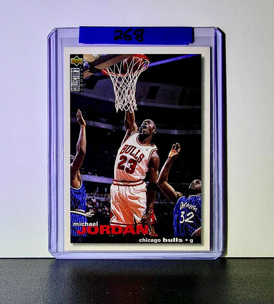 Michael Jordan 1995-96 Upper Deck Collector's Choice #45 Basketball Card Bulls