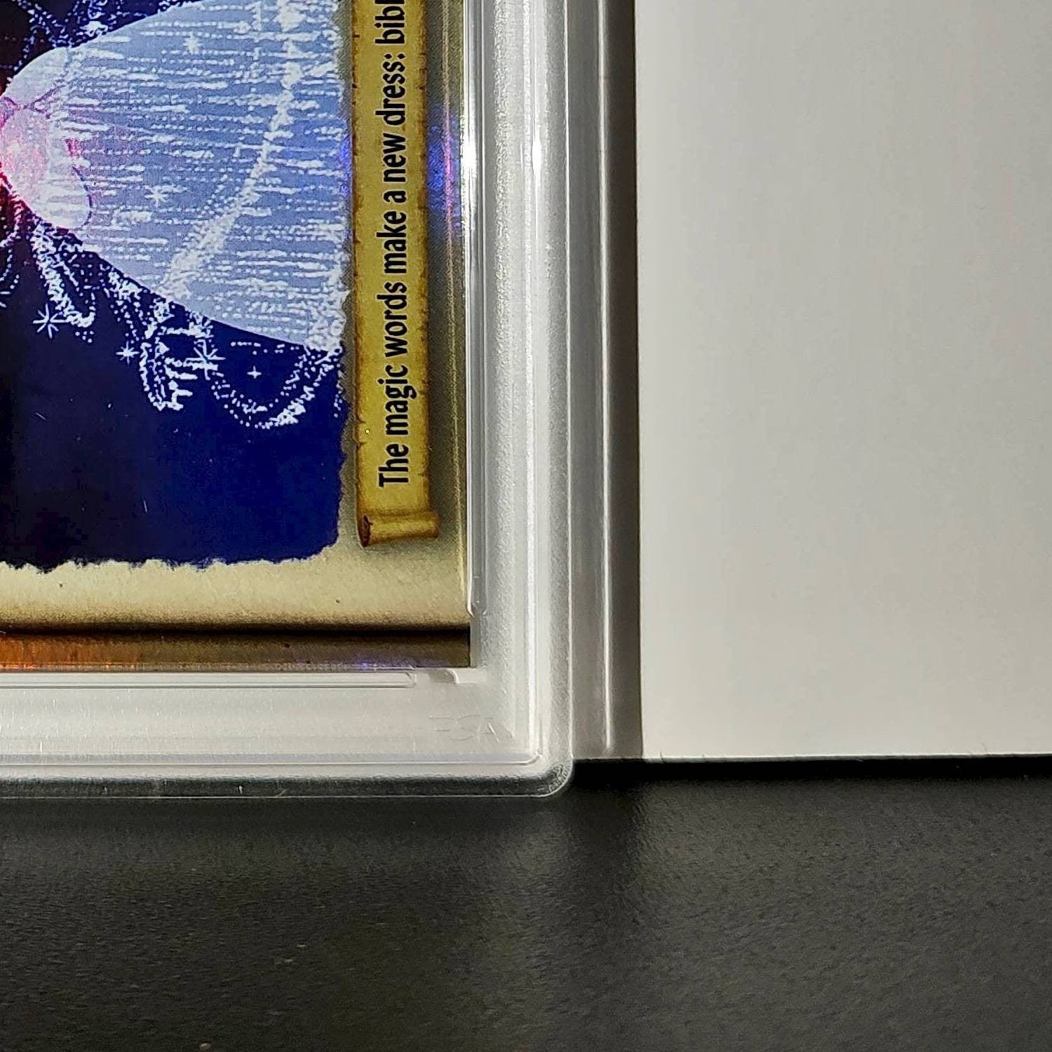 The magic words make a new dress! 2025 Topps Disney #C75-13 PSA 9
