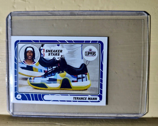 Terance Mann 2023-24 Panini NBA Basketball #45 Sneaker Stars Sticker