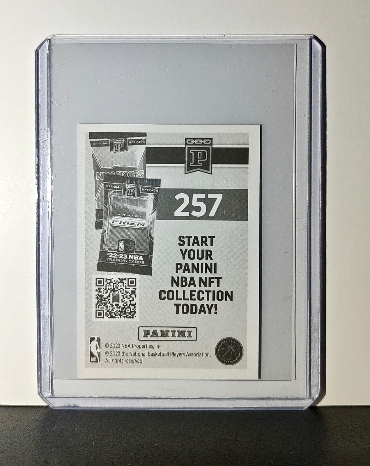 Tyrese Maxey 2023-24 Panini NBA #257 Foil Sticker Philadelphia 76ers