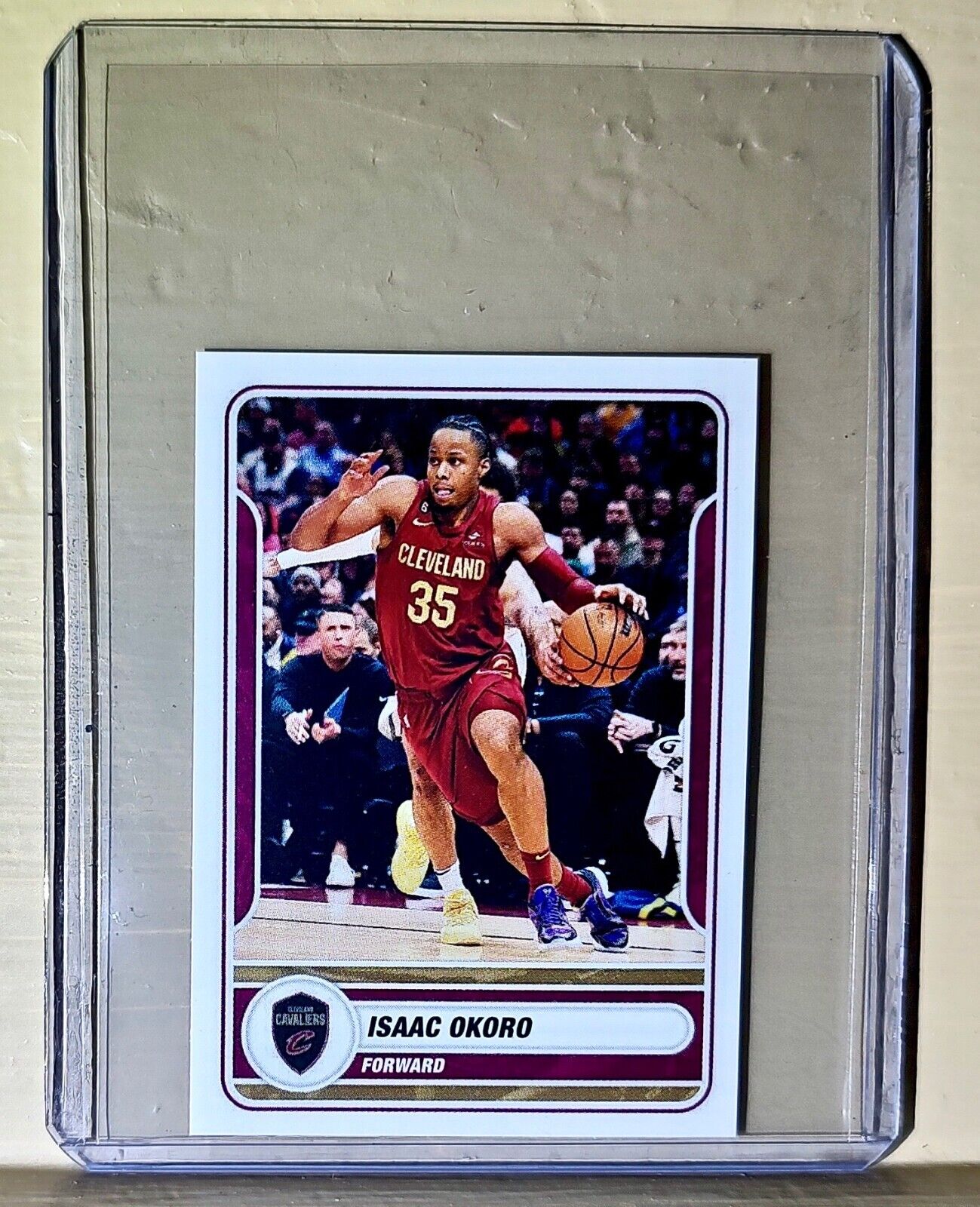 2023-24 Isaac Okoro Panini NBA Basketball #176 Sticker Cavaliers