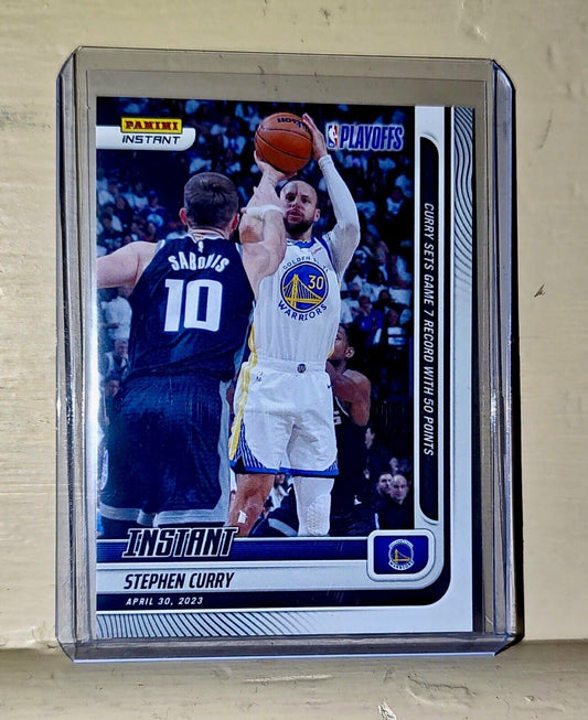 Stephen Curry 2022-23 Panini NBA #255 Game 7 Playoffs Point Record Card 1 of 909