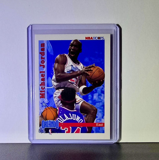Michael Jordan 1992-93 NBA Hoops All-Star #298 Basketball Card Chicago Bulls