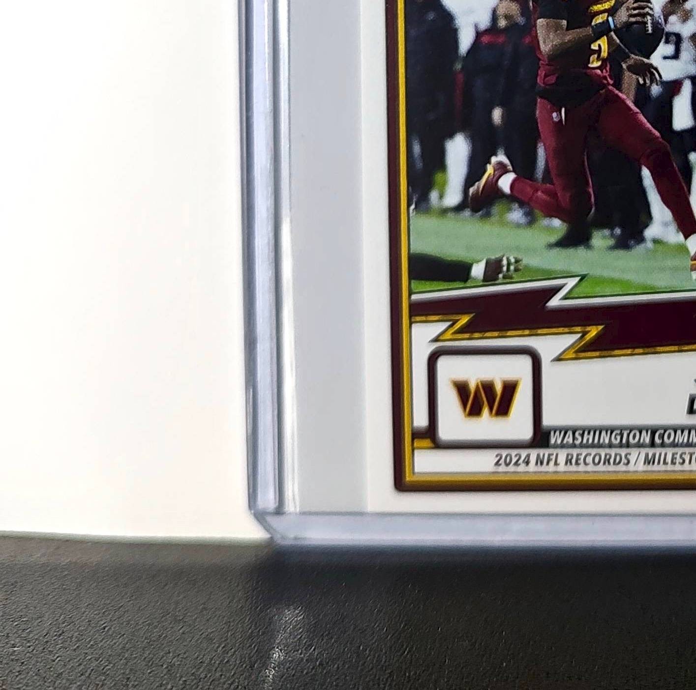Jayden Daniels 2025 Panini NFL #28 Record/Milestone Sticker