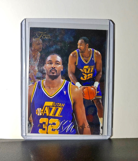 Karl Malone 1995-96 Flair NBA #138 Card Utah Jazz