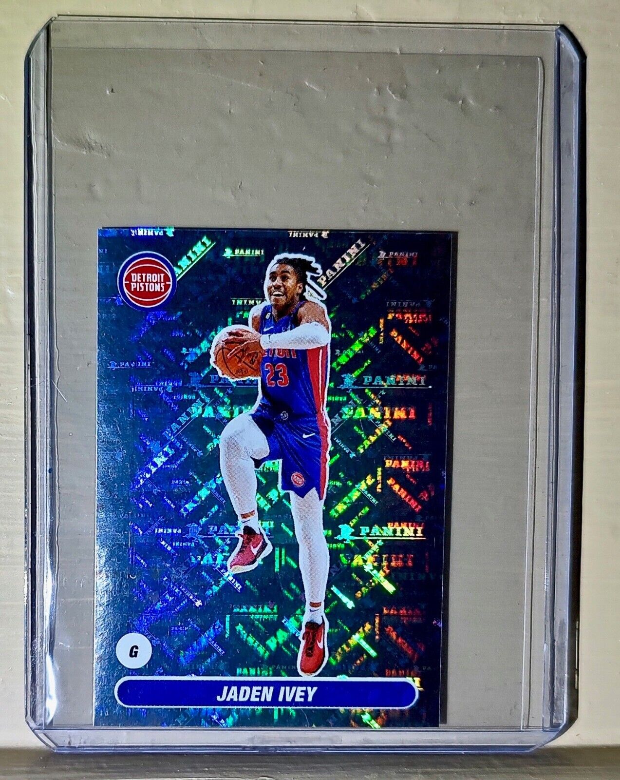 2023-24 Jaden Ivey Panini NBA Basketball #180 Sticker Detroit Pistons