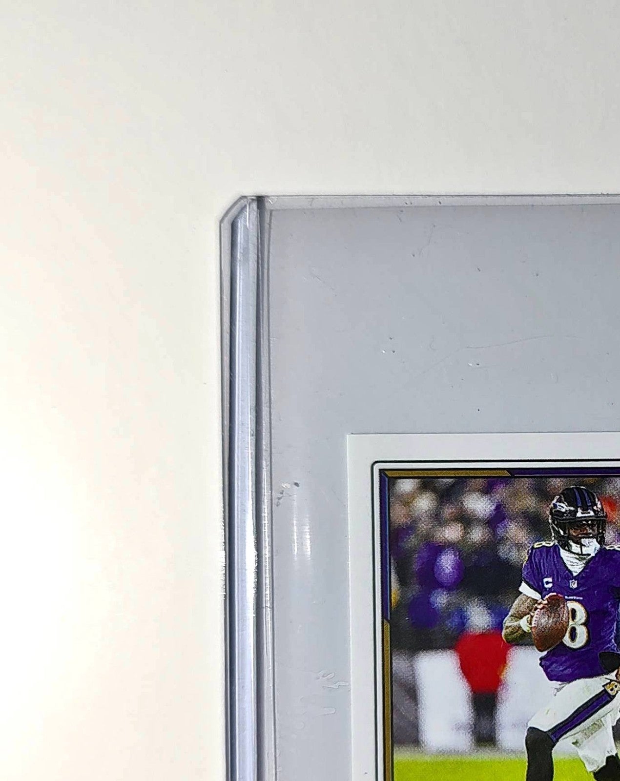 Lamar Jackson 2025 Panini NFL #104 Sticker Baltimore Ravens