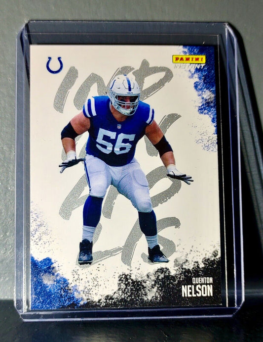 Quenton Nelson 2020 Panini NFL Instant My City #31 Football Card 1 of 1275