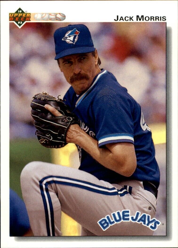 Jack Morris 1992 Upper Deck MLB #732 Baseball Card Toronto Blue Jays