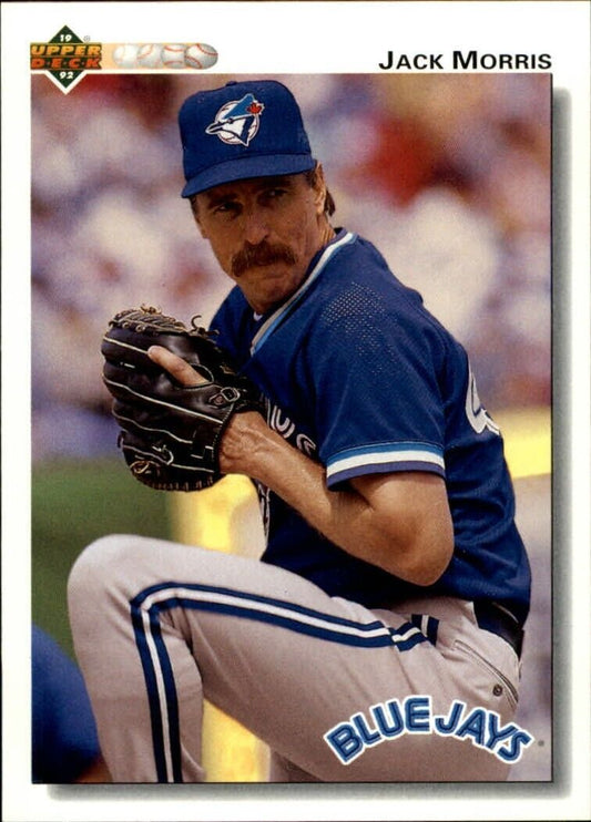 Jack Morris 1992 Upper Deck MLB #732 Baseball Card Toronto Blue Jays
