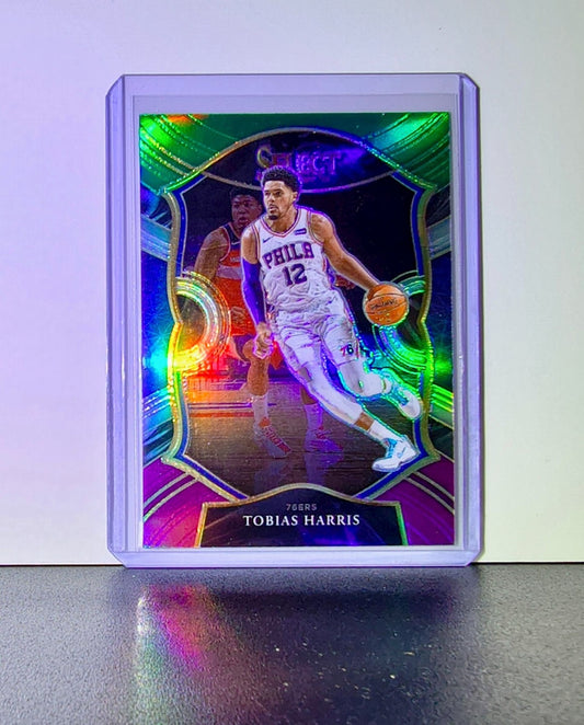 Tobias Harris 2020-21 NBA Panini Prizm Select 11 Concourse Basketball Card 76ers