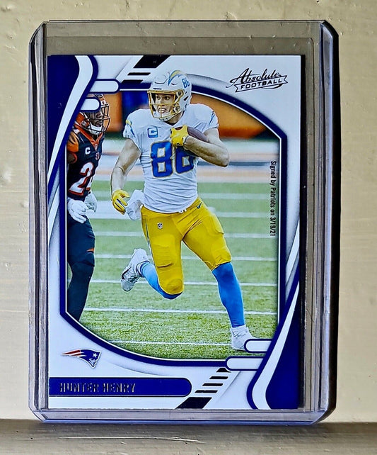 Hunter Henry 2021 Panini NFL Absolute Football #28 Card