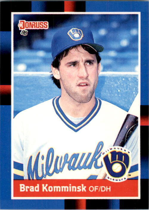 1988 Brad Komminsk Donruss Baseball Card #583