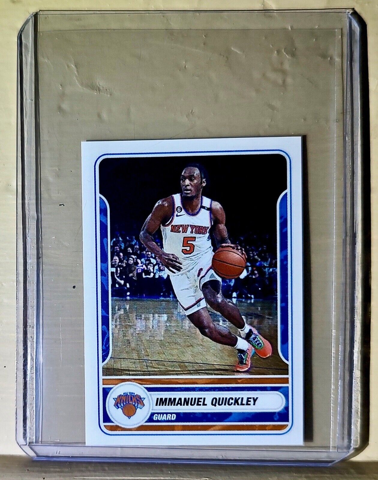 2023-24 Immanuel Quickley Panini NBA Basketball #237 Sticker New York Knicks