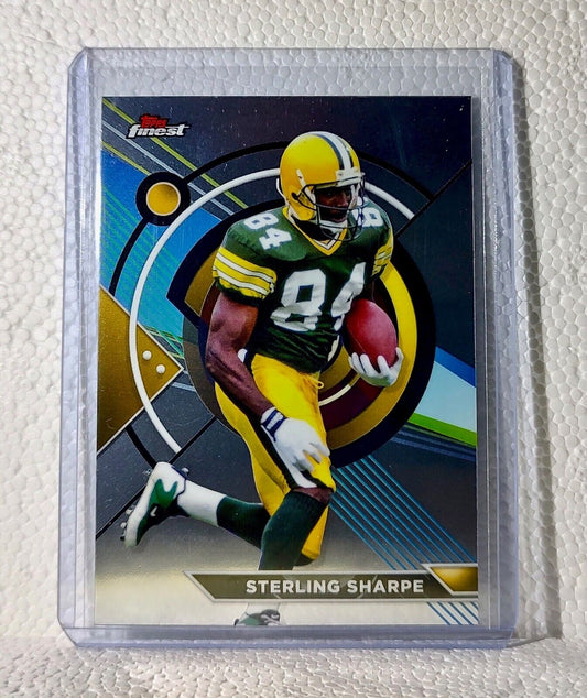 Sterling Sharpe 2023 Topps Finest NFL #186 Football Card Green Bay Packers