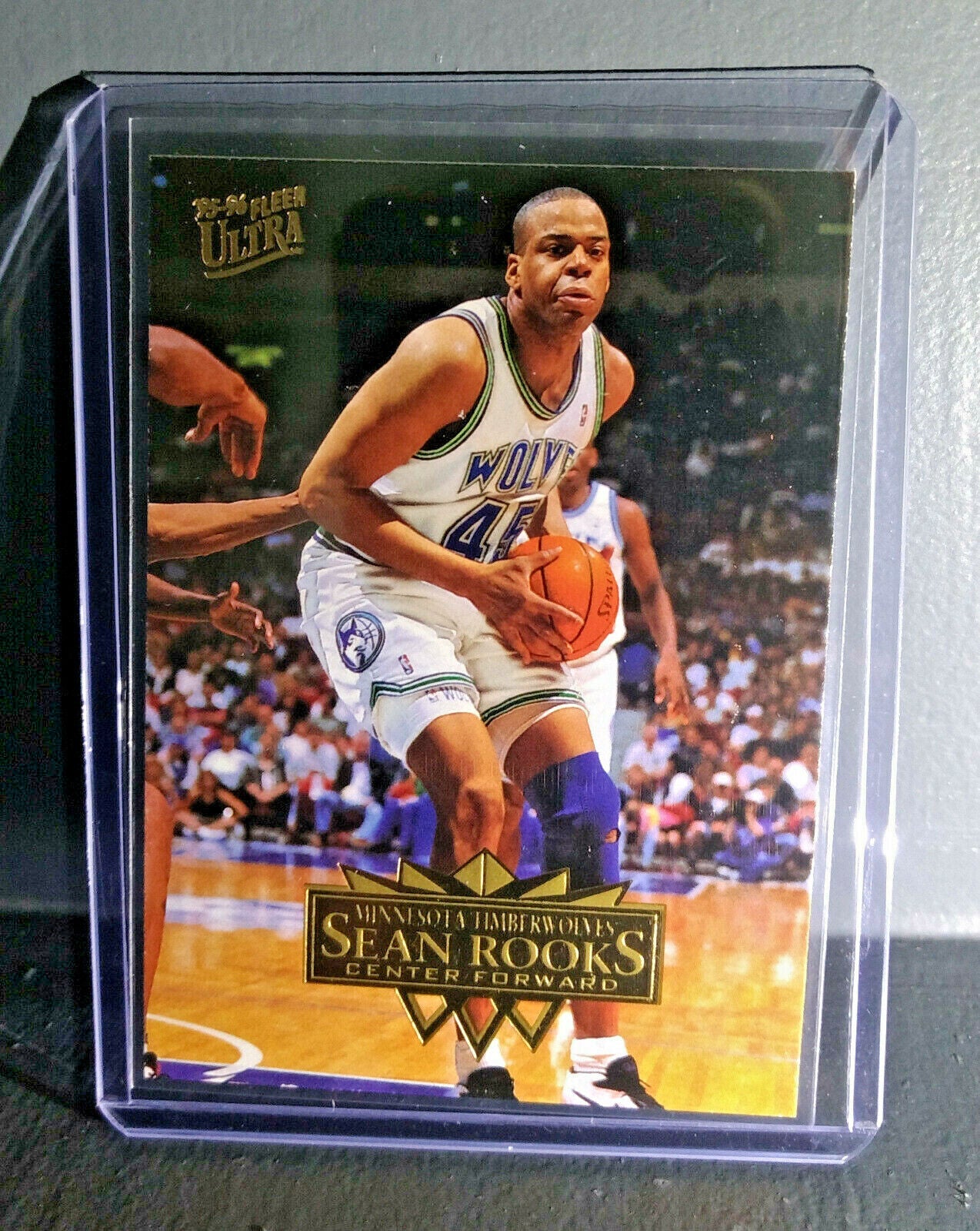 1995-96 Sean Rooks Fleer Ultra #109 Basketball Card