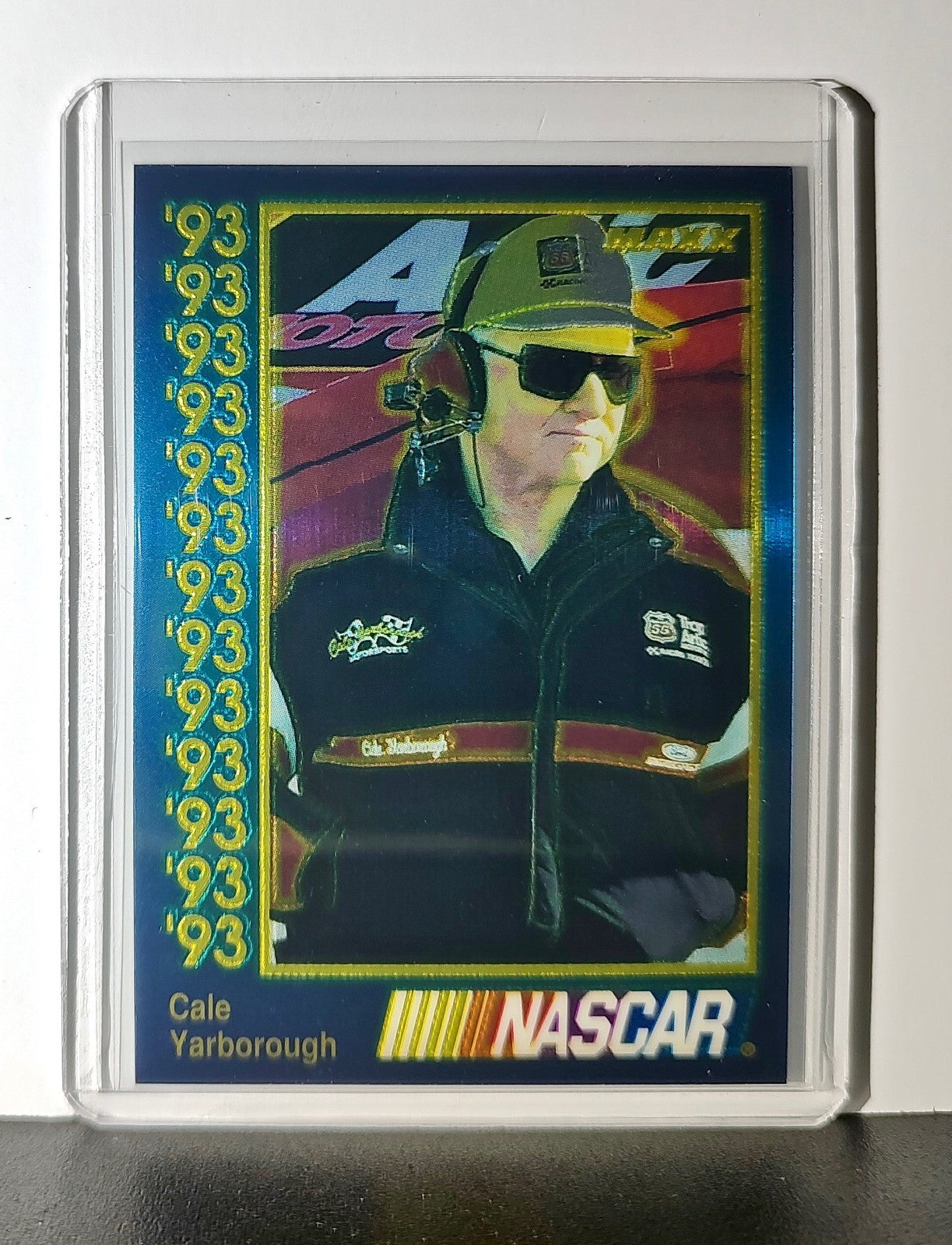 Cale Yarborough 1993 Maxx Premier Plus Racing #122 NASCAR Card Cale Yarborough