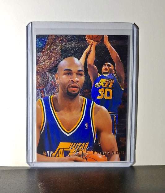 Blue Edwards 1995-96 Flair NBA #142 Card Vancouver Grizzlies