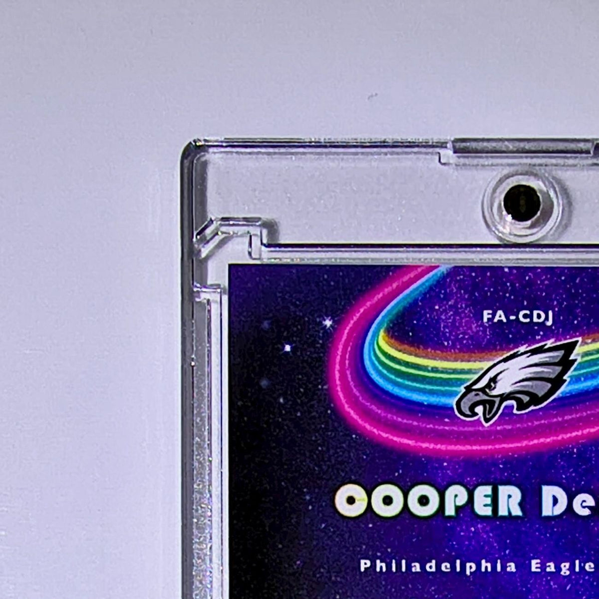 Cooper DeJean 2025 NFL Topps Finest Autograph #FA-CDJ Card Philadelphia Eagles