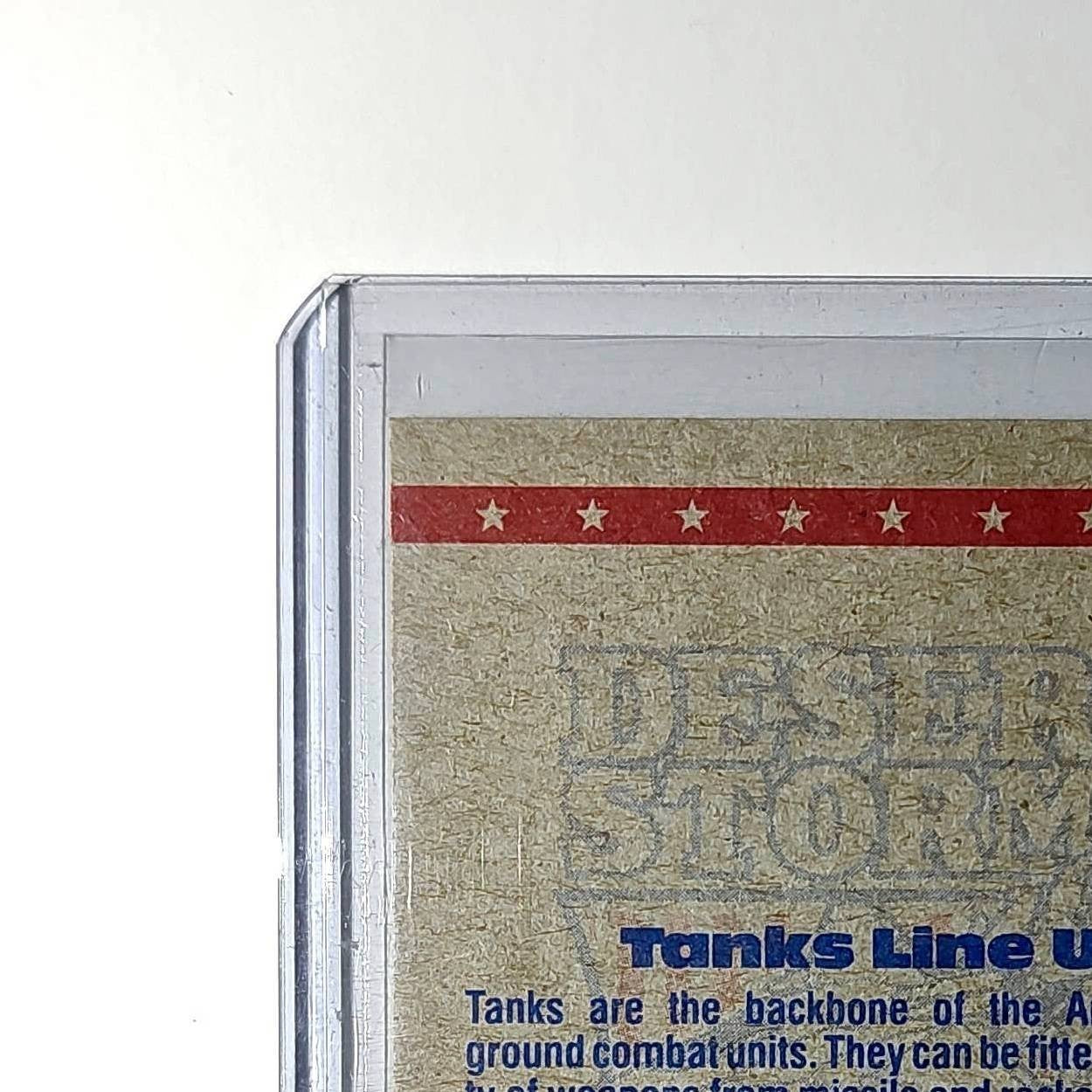 Lining Up the Tanks 1991 Topps Desert Storm #41 Card